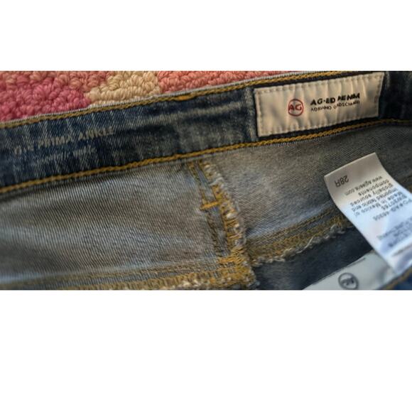 Women 28 AG Adriano Goldschmied AG-ED Denim Jeans The Prima Ankle Cigarette - Picture 5 of 5